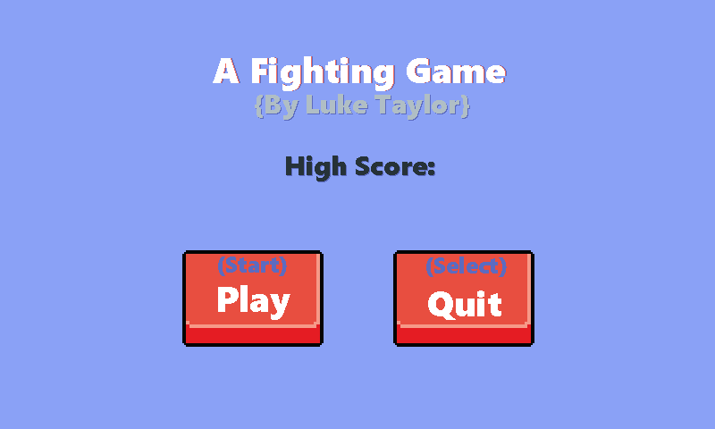 Platform Development Main Menu